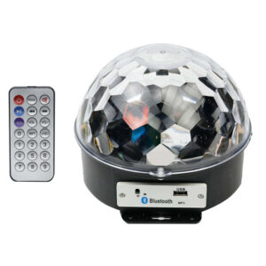 اسپیکر و رقص نور مدل MP3 LED MAGIC BALL LIGHT